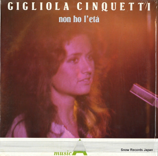CINQUETTI, GIGLIOLA non ho l'eta LSM1041