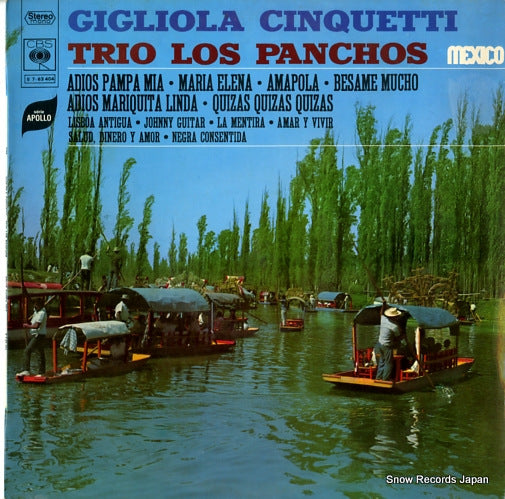 CINQUETTI, GIGLIOLA gigliola cinquetti trio los panchos S7-63404