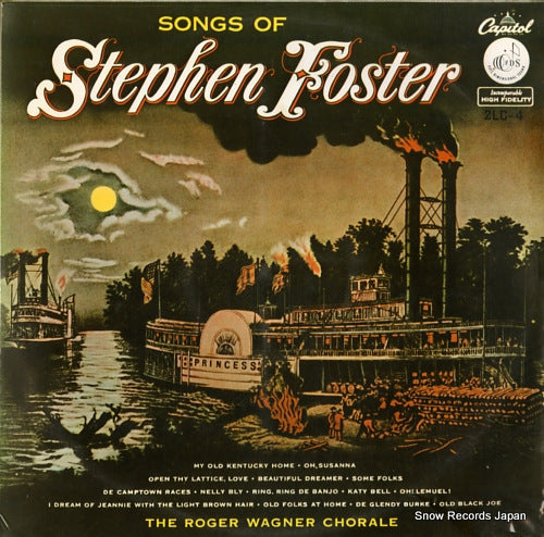 WAGNER, ROGER songs of stephen foster 2LC-4
