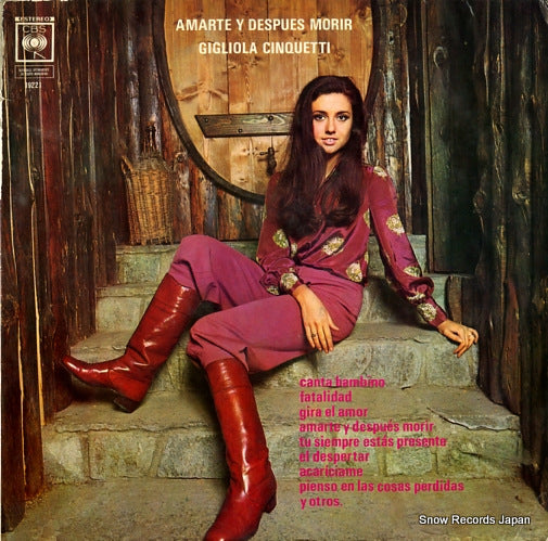 CINQUETTI, GIGLIOLA amarte y despues morir CBS19221