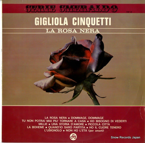 CINQUETTI, GIGLIOLA la rosa nera POP36