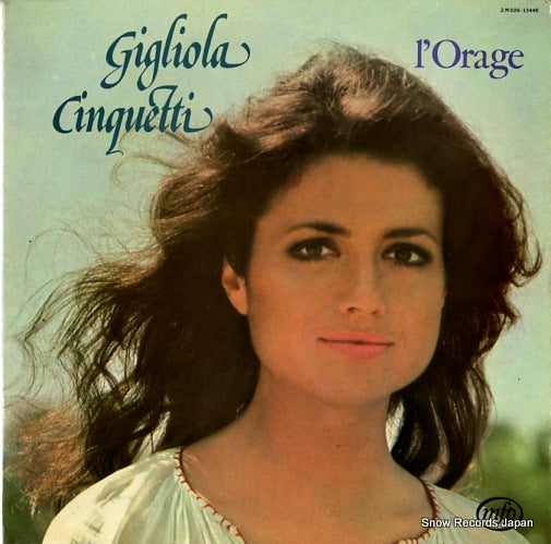CINQUETTI, GIGLIOLA l' orage 2M026-13448