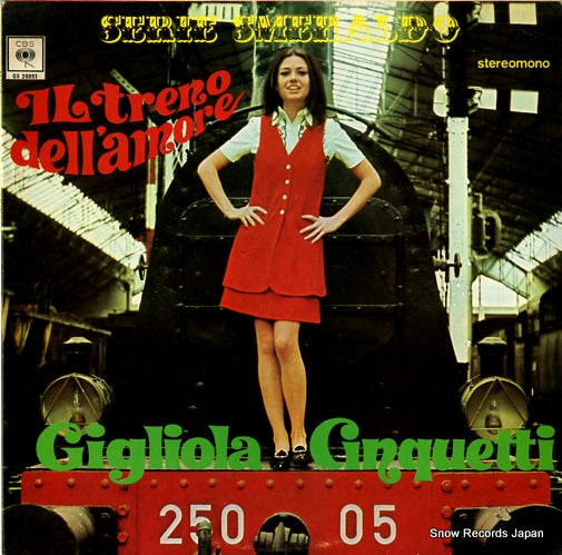CINQUETTI, GIGLIOLA il treno dell'amore GS20097