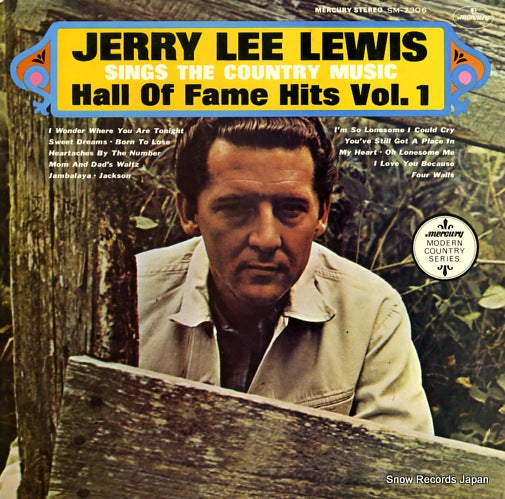 LEWIS, JERRY LEE sings the country music hall of fame hits vol.1 SM-7306