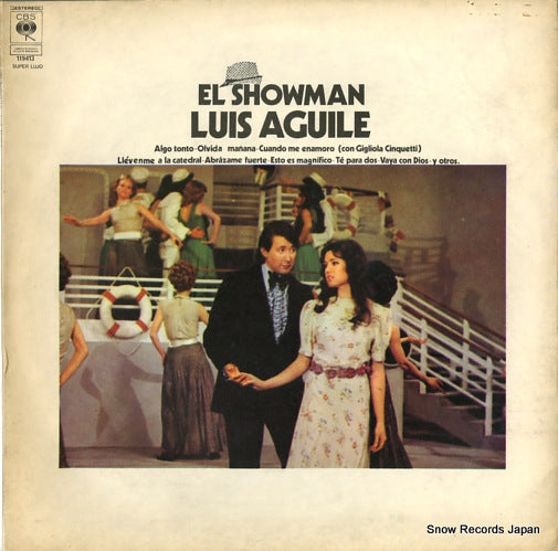 AGUILE, LUIS el showman CBS119413