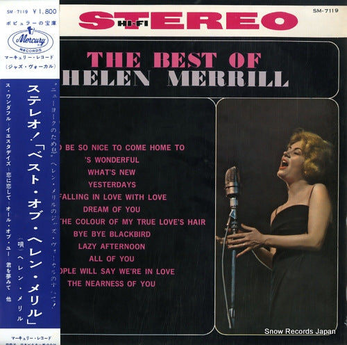MERRILL, HELEN the best of helen merrill SM-7119