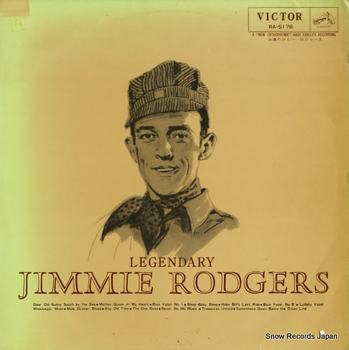 RODGERS, JIMMIE the legendary jimmie rodgers RA-5176