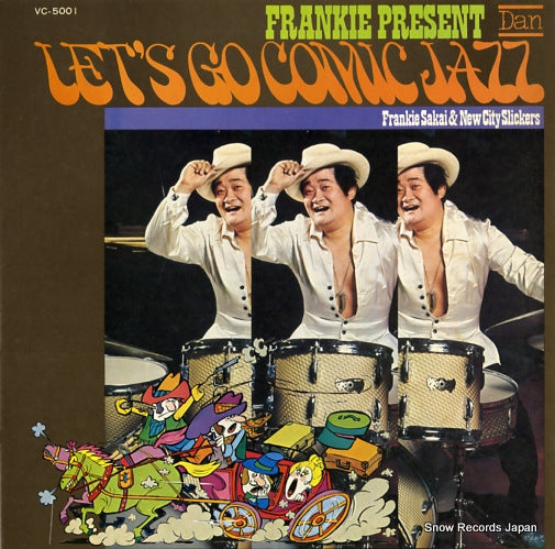 SAKAI, FRANKIE, AMD NEW CITY SLICKERS let's go comic jazz VC-5001