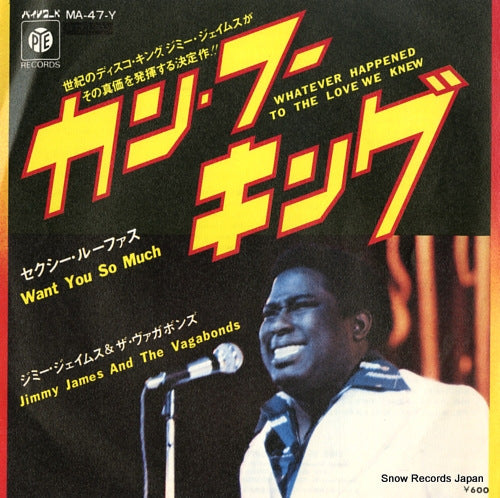 JAMES, JIMMY, AND THE VAGABONDS whatever happened to the love we knew MA-47-Y