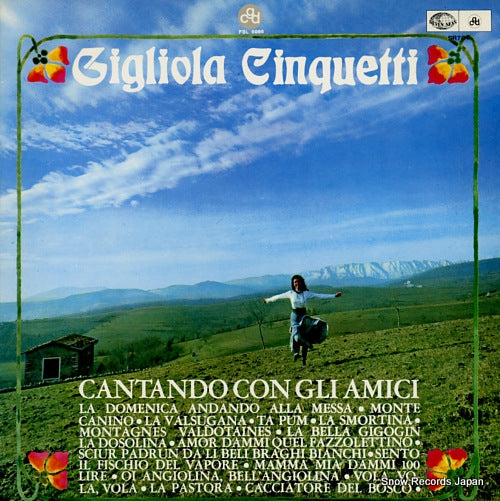 CINQUETTI, GIGLIOLA cantando con gli amici SR707