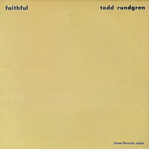 RUNDGREN, TODD faithful RNLP70868