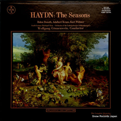GONNENWEIN, WOLFGANG haydn; the seasons QSI5215
