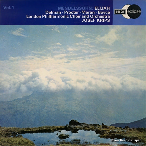 KRIPS, JOSEF mendelssohn; elijah ECS650