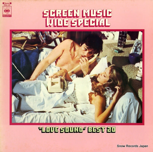 ENSEMBLE PETIT AND SCREEN LAND ORCHESTRA screen music wide special "love sound" best 20 SOLI25