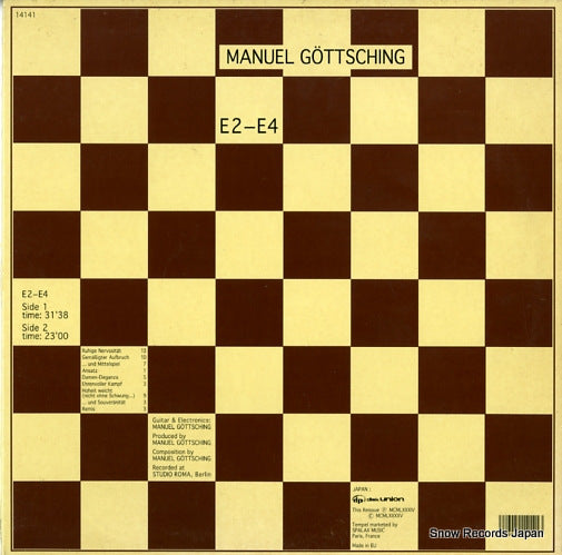 GOTTSCHING, MANUEL e2-e4 14141