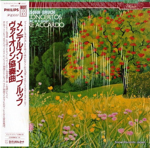 ACCARDO, SALVATORE mendelssohn,bruch; violin concertos 412929-1/18PC-5514