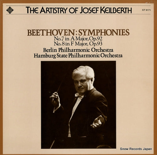 KEILBERTH, JOSEPH beethoven; symphonies no.7 & no.8 GT9171