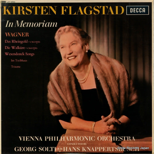 FLAGSTAD, KIRSTEN in memoriam LXT6042