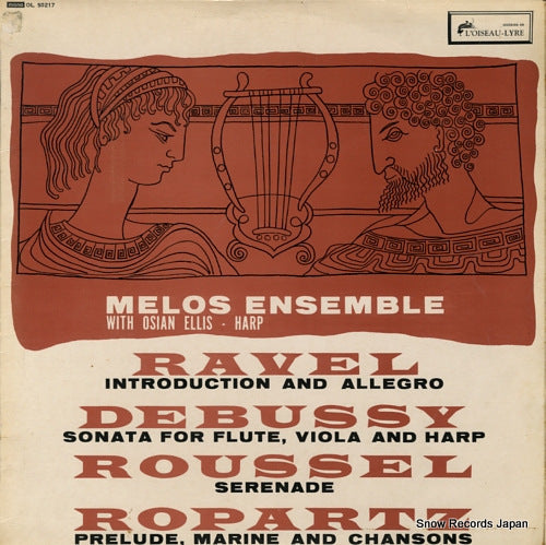 MELOS ENSEMBLE, THE ravel; introduction and allegro OL50217