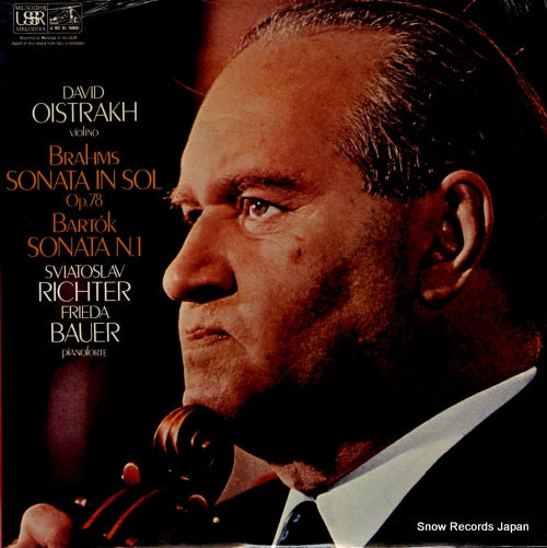 OISTRAKH, DAVID brahms; sonata in sol op.78 3C063-63822