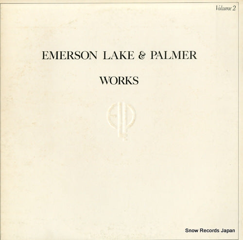 EMERSON, LAKE AND PALMER works 2 P-10438A