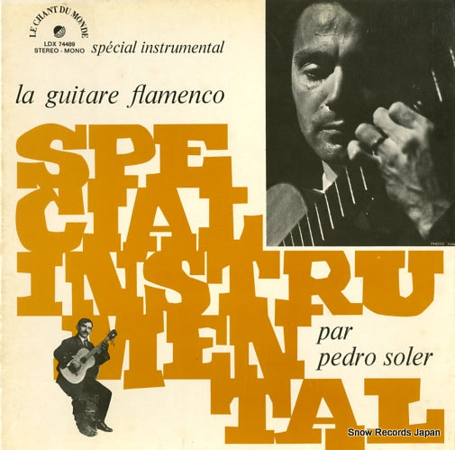 SOLER, PEDRO la guitare flamenco LDX-74489