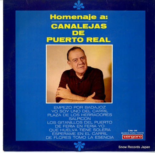 DE PUERTO REAL, CANALEJAS canalejas de puerto real 7.146-UM