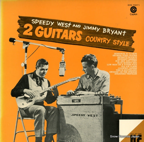 WEST, SPEEDY, AND JIMMY BRYANT 2 guitars country style ECS-70071