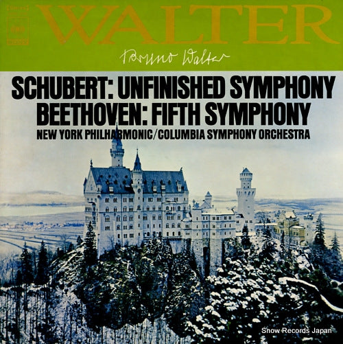WALTER, BRUNO schubert; unfinished symphony SONC10101