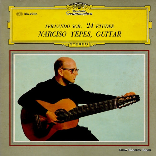 YEPES, NARCISO fernando sor; 24 etudes MG-2085