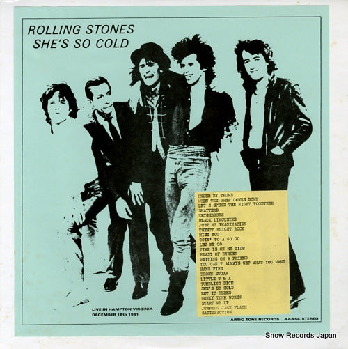 ROLLING STONES, THE she's so cold AZ-SSC