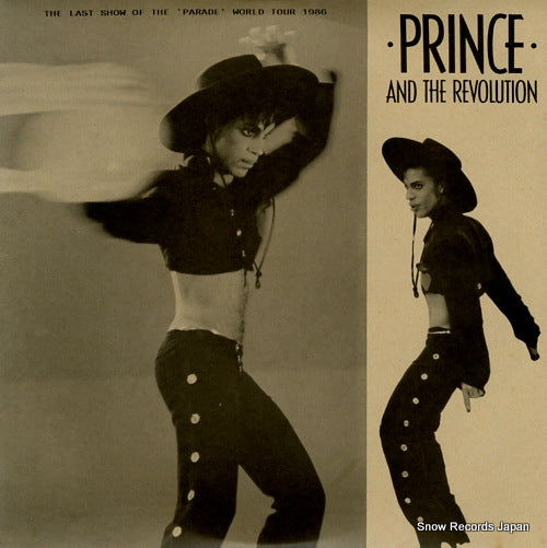 PRINCE AND THE REVOLUTION the last show of the "parade" world tour 1986 PR-6991