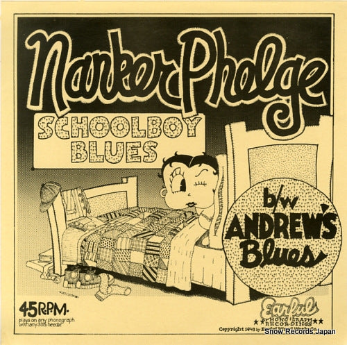 NANKER PHELGE schoolboy blues / andrew's blues EAR-100SE