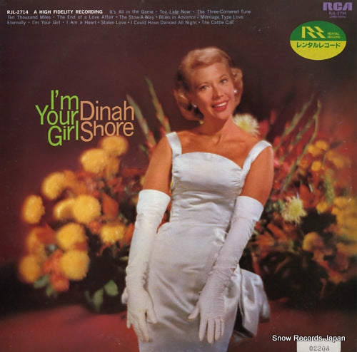 SHORE, DINAH i'm your girl RJL-2714