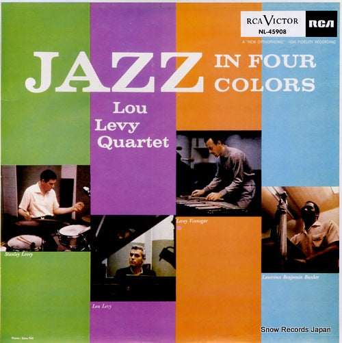 LEVY, LOU jazz in four colors NL-45908