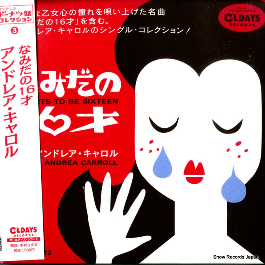 CARROLL, ANDREA it hurts to be sixteen ODR6223