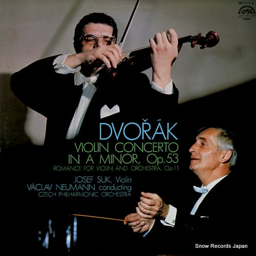 SUK, JOSEF dvorak; violin concerto in a minor OZ-7114-S