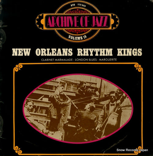NEW ORLEANS RHYTHM KINGS archive of jazz volume 19 BYG529069