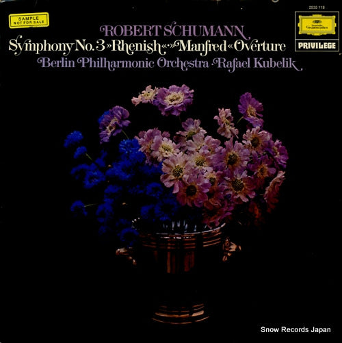 KUBELIK, RAFAEL schumann; symphony no.3 "rhenish" 2535118