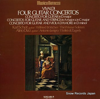 SCHEIT, KARL / ALIRIO DIAZ vivaldi; four guitar concertos GT1167