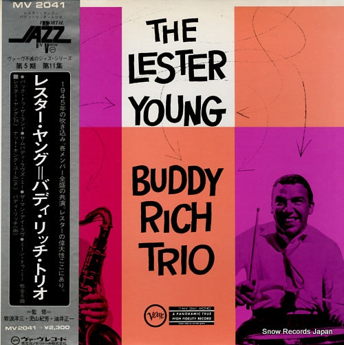 YOUNG, LESTER the lester young - buddy rich trio MV2041