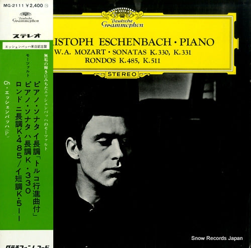 ESCHENBACH, CHRISTOPH mozart; sonatas k.330, k.331 MG-2111