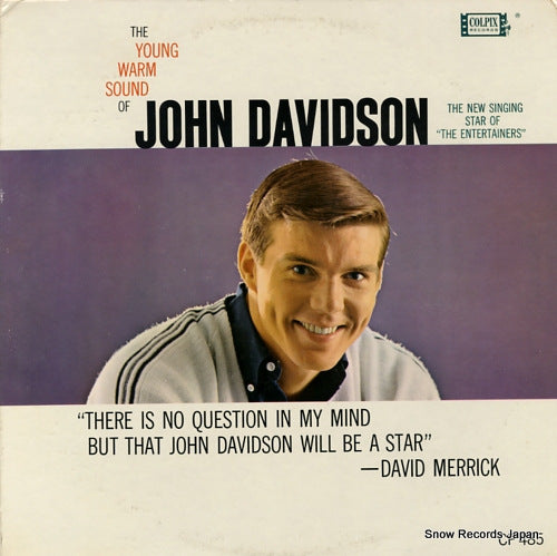 DAVIDSON, JOHN the young warm sound of john davidson CP485