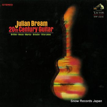 BREAM, JULIAN 20th century guitar SHP-2516