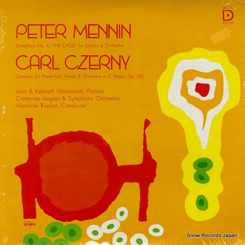 KAPLAN, ABRAHAM mennin; symphony no.4 "the cycle" DC-7149