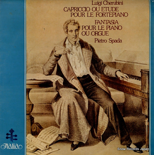 SPADA, PIETRO cherubini; capriccio ou etude pour le fortepiano ITL70023