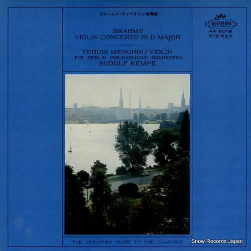 MENUHIN, YEHUDI brahms; violin concerto in d major AA.5019