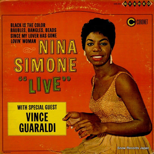 SIMONE, NINA live CXS-242