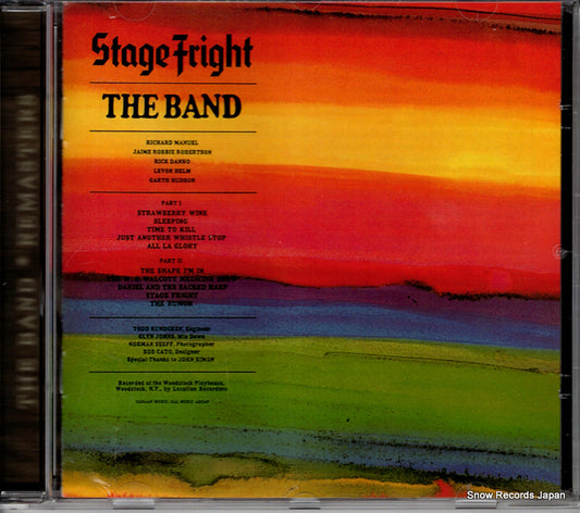 BAND, THE stage fright 724352539529