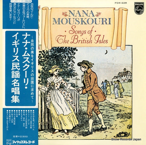 MOUSKOURI, NANA songs of the british isles FDX-228